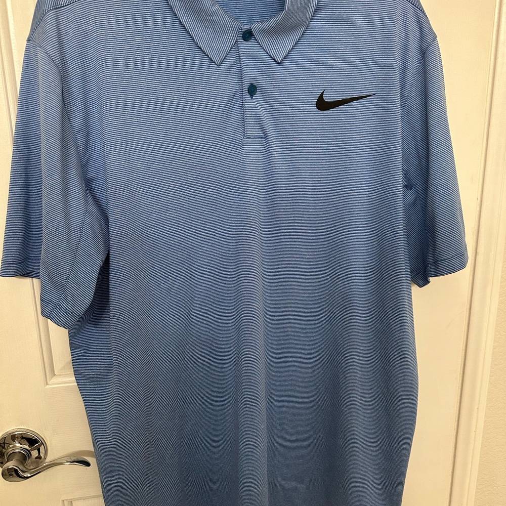Nike Men's Blue Golf Polo Shirt